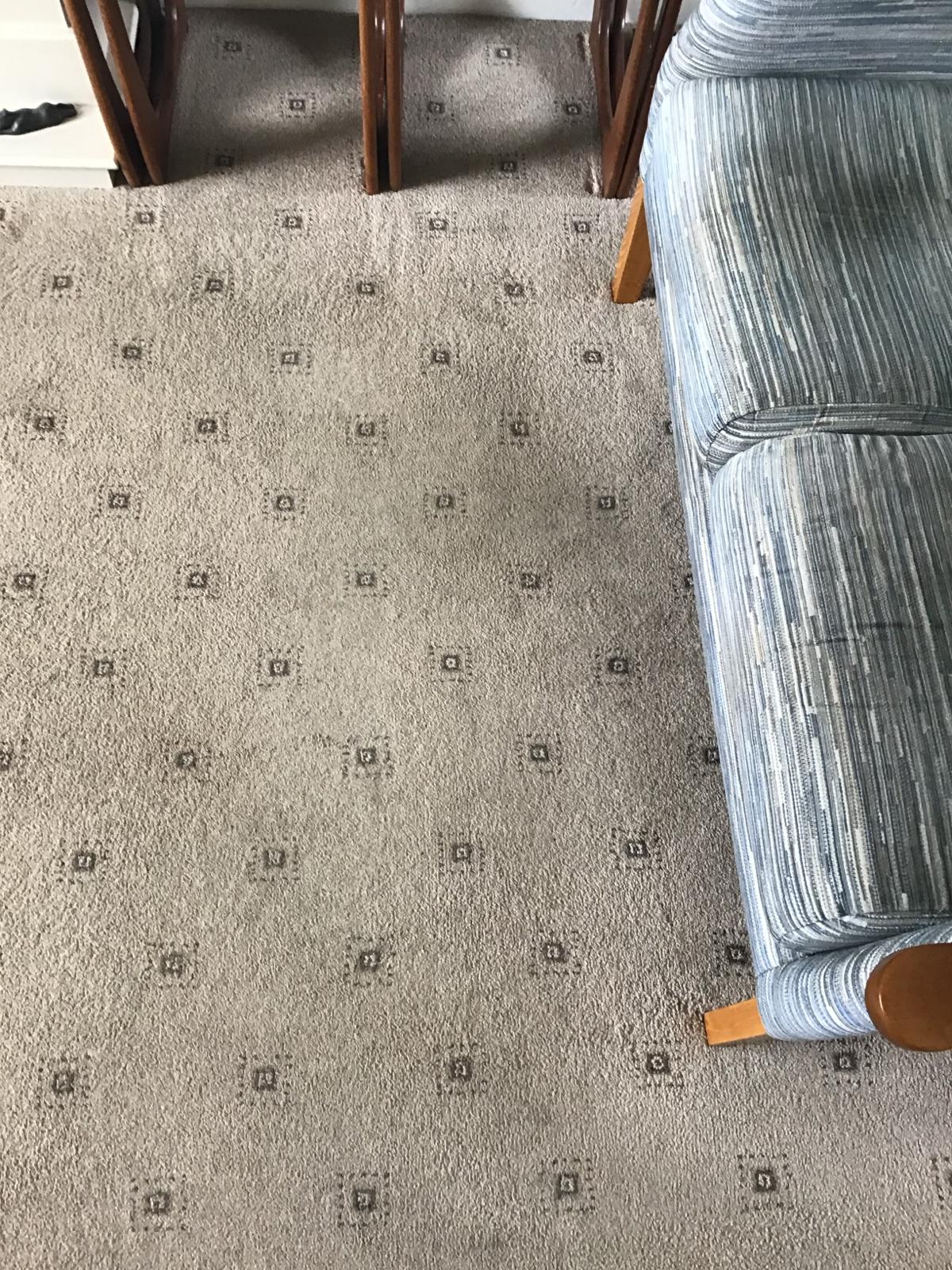 Not as dirty carpet