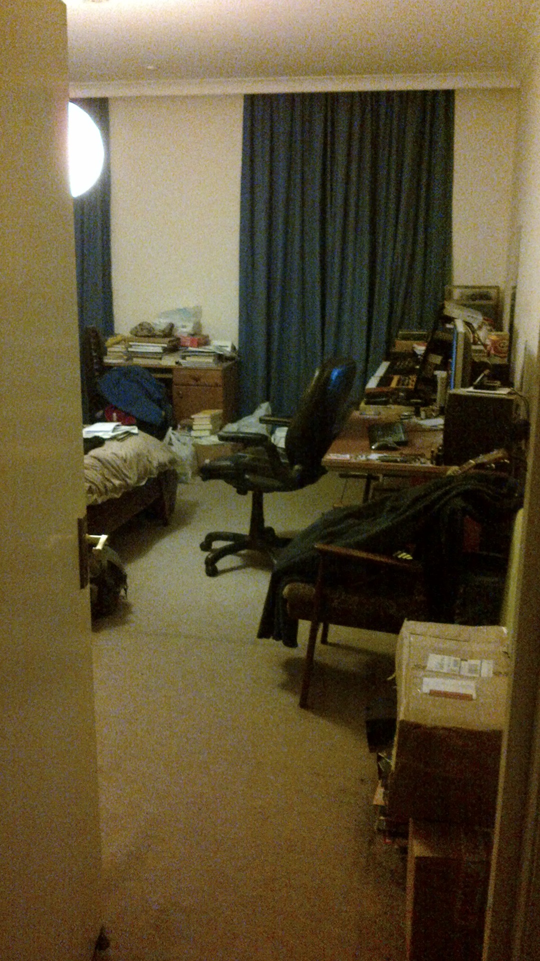 Here's my bedroom.