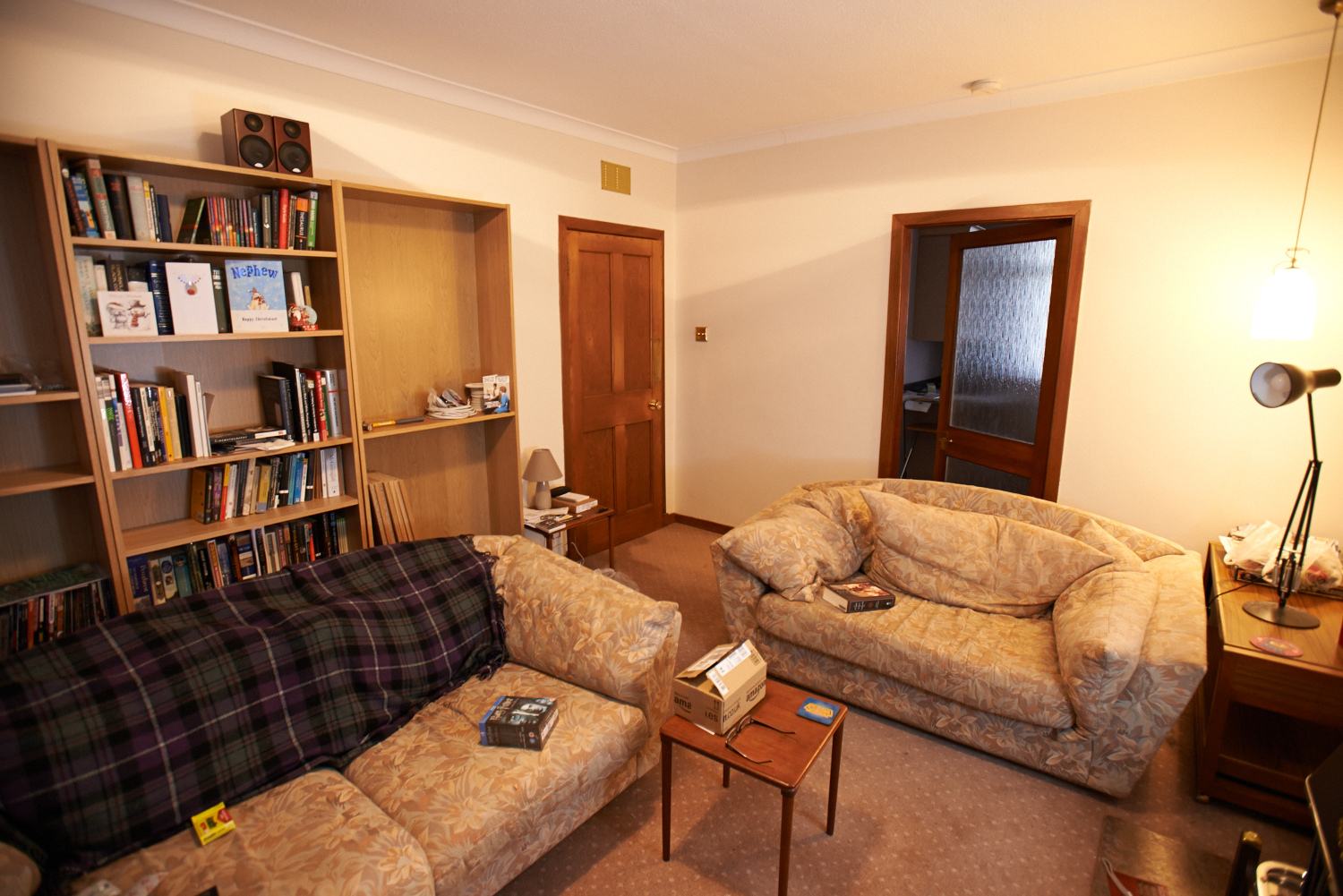 The living room from the other side.